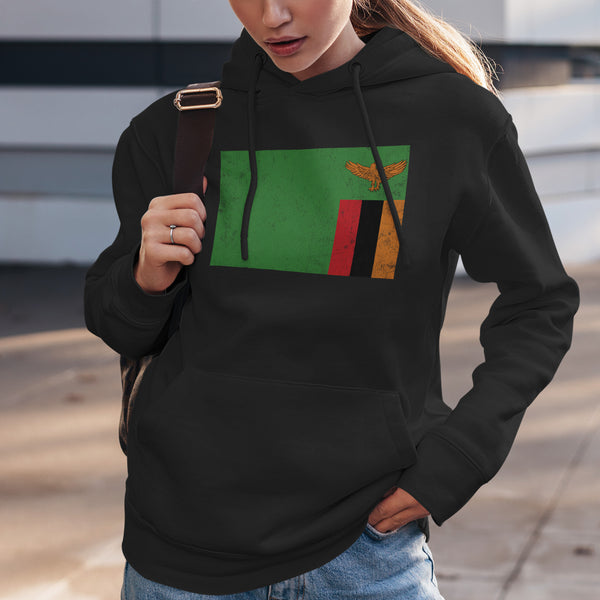 Zambia Flag Hoodie