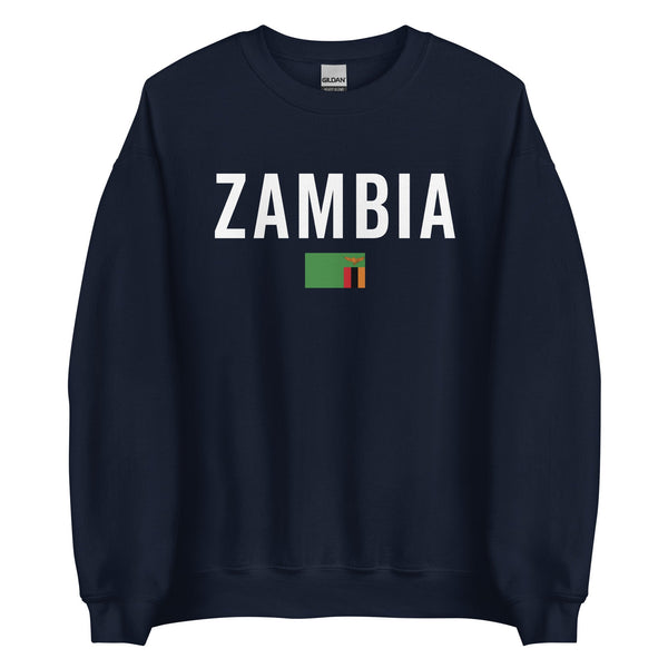 Zambia Flag Sweatshirt