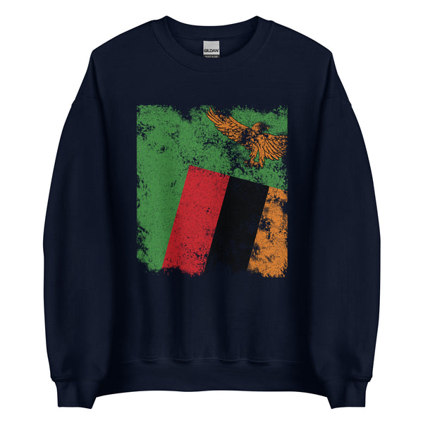 Zambia Flag Sweatshirt