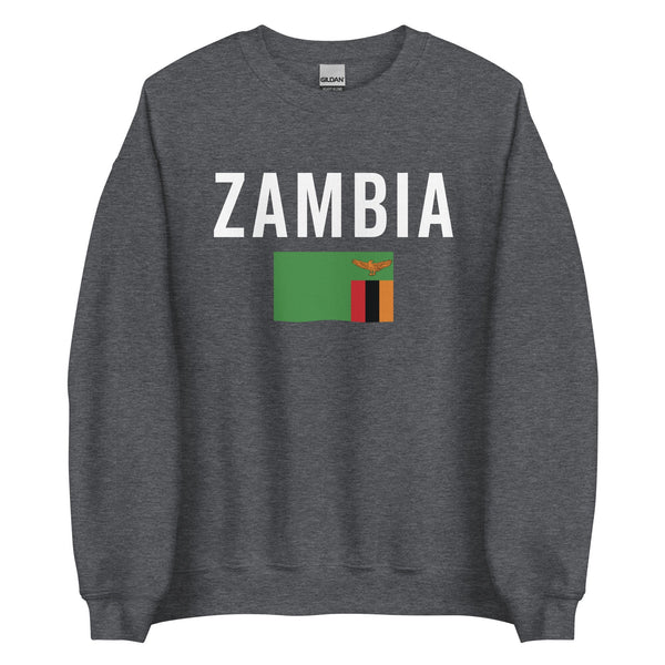 Zambia Flag Sweatshirt