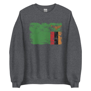 Zambia Flag Sweatshirt