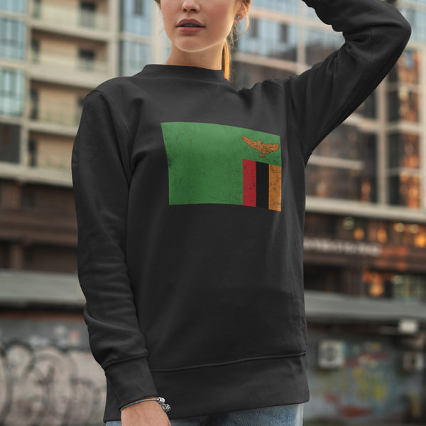 Zambia Flag Sweatshirt