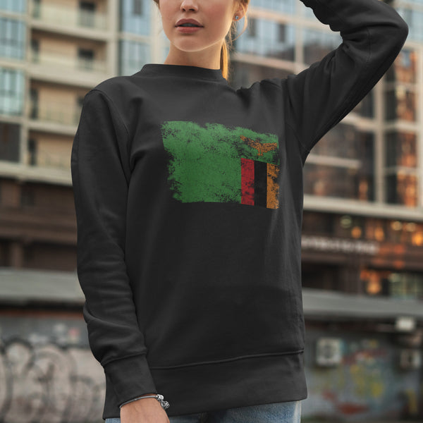 Zambia Flag Sweatshirt