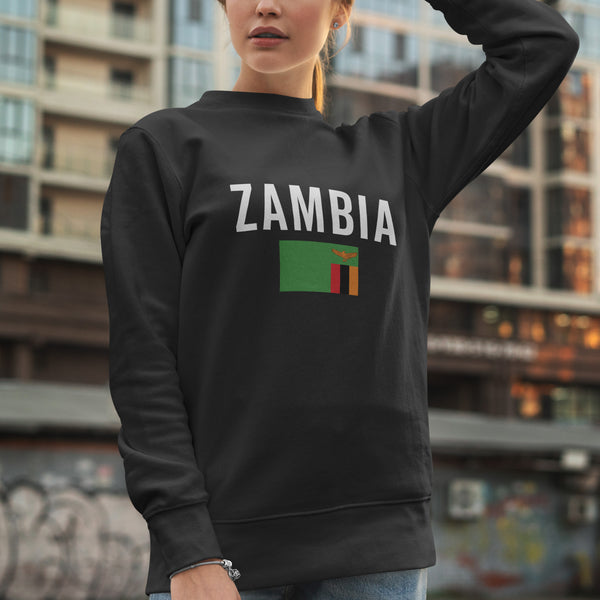 Zambia Flag Sweatshirt
