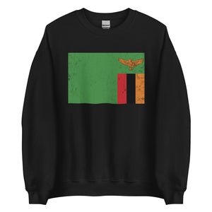 Zambia Flag Sweatshirt