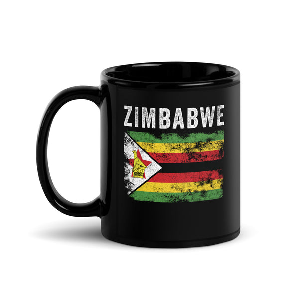 Zimbabwe Flag Distressed Zimbabwean Flag Mug