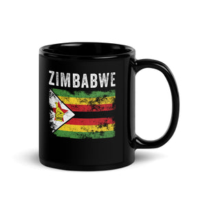 Zimbabwe Flag Distressed Zimbabwean Flag Mug