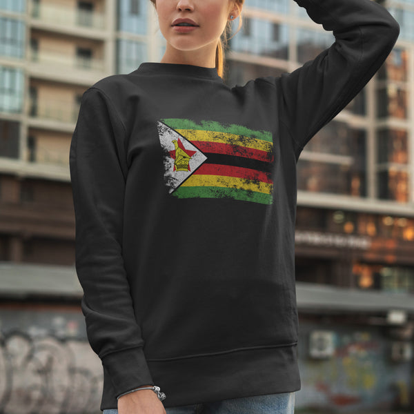 Zimbabwe Flag Sweatshirt