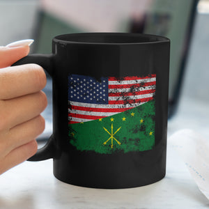 Adygea USA Flag Mug
