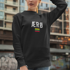 Arø Flag Sweatshirt Black / S