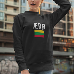 Ærø Flag Sweatshirt Black / S