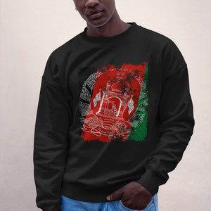 Afghanistan Flag Sweatshirt