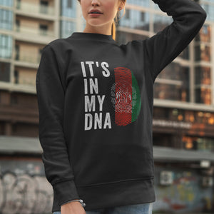 It's In My DNA - Afghanistan Flag Sweatshirt