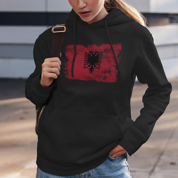 Albania Flag Hoodie