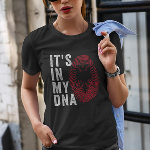 It's In My DNA - Albania Flag T-Shirt
