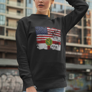 Alderney USA Flag Sweatshirt