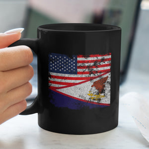 American Samoa USA Flag Mug