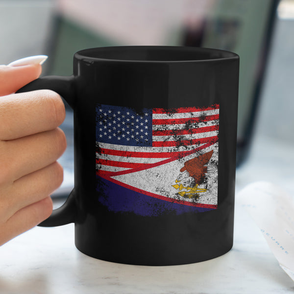 American Samoa USA Flag Mug