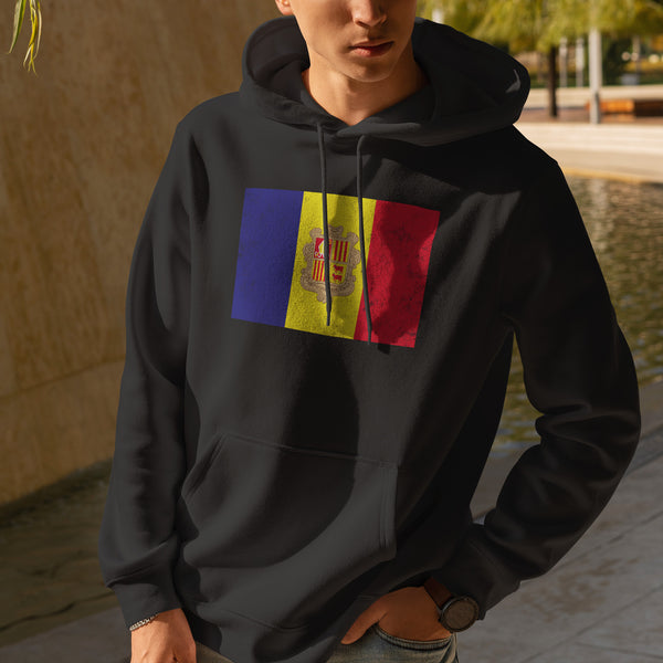 Andorra Flag Hoodie
