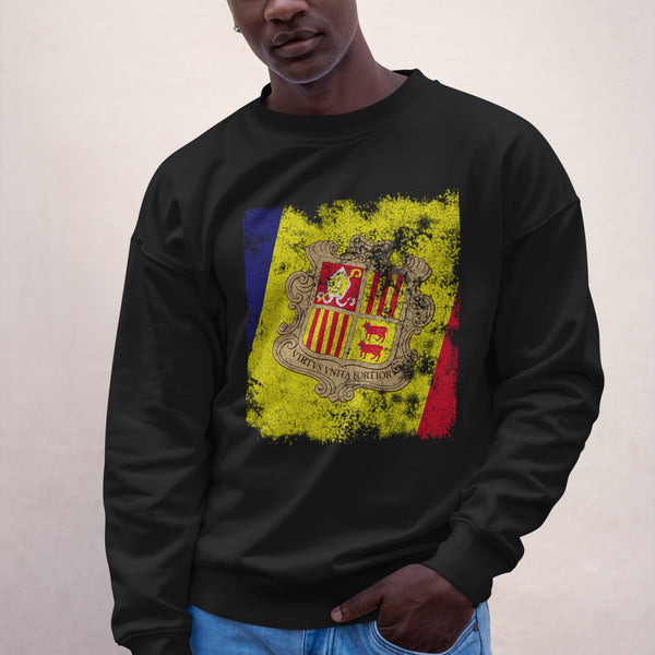 Andorra Flag Sweatshirt