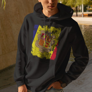 Andorra Flag Hoodie