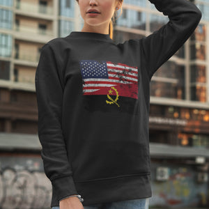 Angola USA Flag Sweatshirt