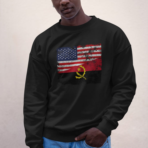 Angola USA Flag Sweatshirt