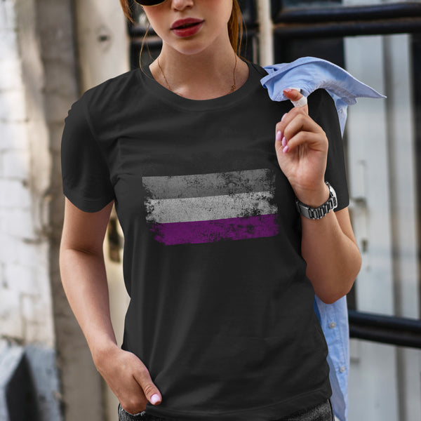 Asexual Flag - LGBT+ T-Shirt