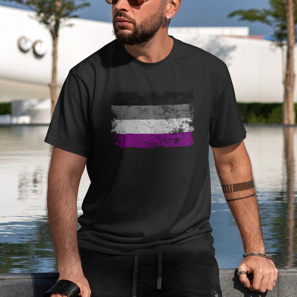 Asexual Flag - LGBT+ T-Shirt