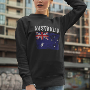 Australia Flag Vintage - Australian Flag Sweatshirt