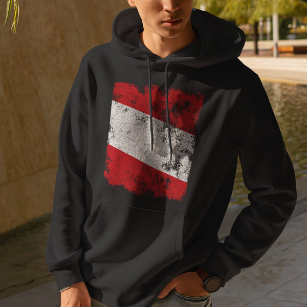 Austria Flag Hoodie