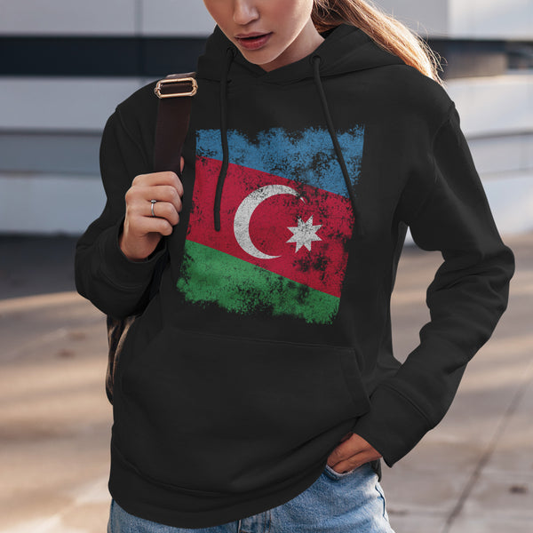 Azerbaijan Flag Hoodie