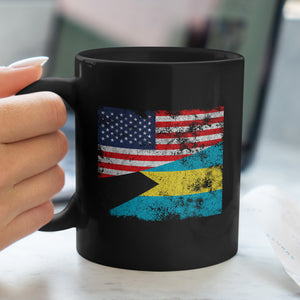 Bahamas USA Flag Mug