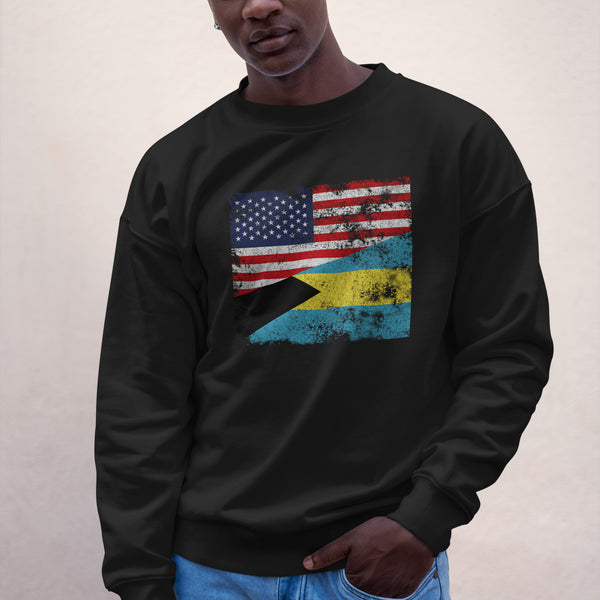 Bahamas USA Flag Sweatshirt