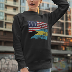 Bahamas USA Flag Sweatshirt