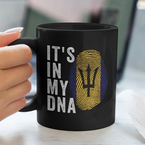 It's In My DNA - Barbados Flag Mug