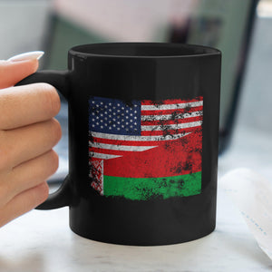 Belarus USA Flag Mug