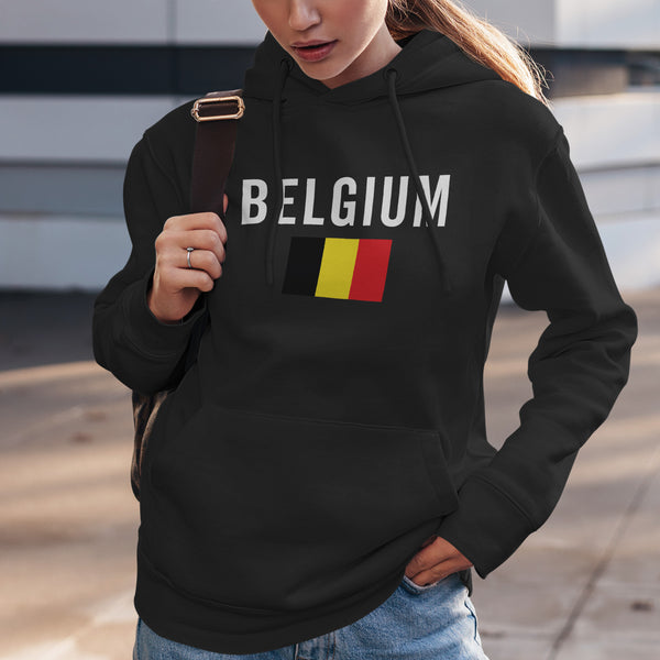 Belgium Flag Hoodie