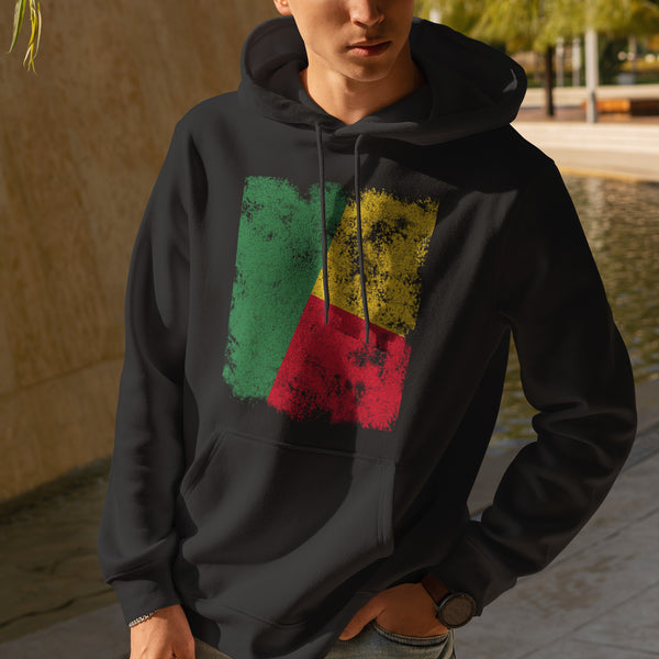 Benin Flag Hoodie