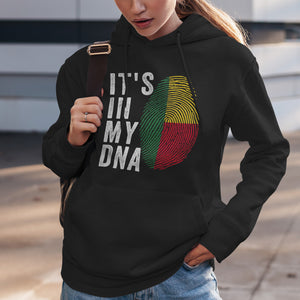 It's In My DNA - Benin Flag Hoodie