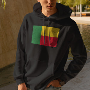 Benin Flag Hoodie