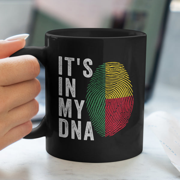 It's In My DNA - Benin Flag Mug