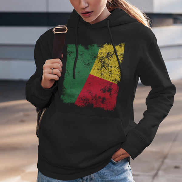 Benin Flag Hoodie