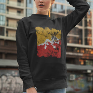 Bhutan Flag Sweatshirt