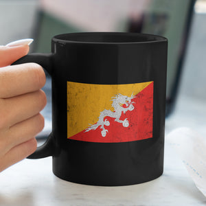 Bhutan Flag Mug
