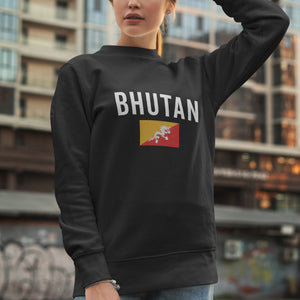 Bhutan Flag Sweatshirt