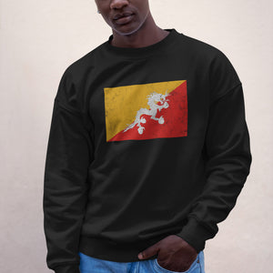 Bhutan Flag Sweatshirt