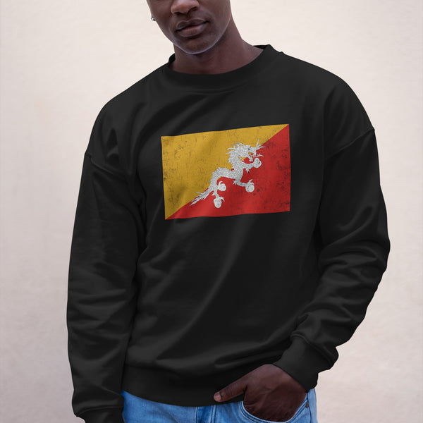 Bhutan Flag Sweatshirt