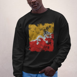Bhutan Flag Sweatshirt