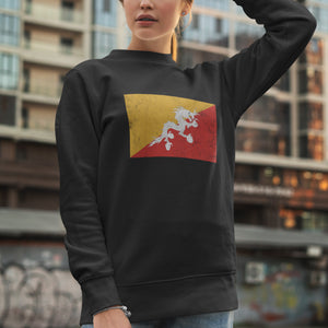 Bhutan Flag Sweatshirt